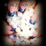 Zürich nails blue